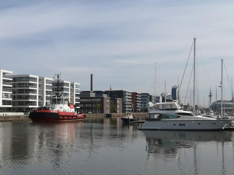 Fewo Pearl 207 Am Yachthafen Inkl. Tiefgarage Bremerhaven Buitenkant foto